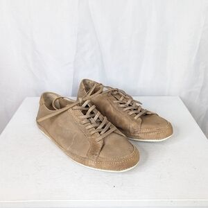 Frye Dean Artisan Leather Low Top Lace Up Sneakers
